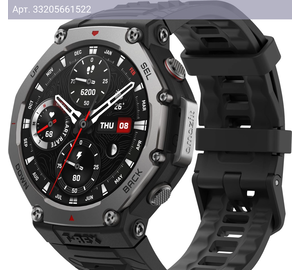 Смарт-часы AMAZFIT T-Rex 3 A2323 темно-серый (6970100374896)