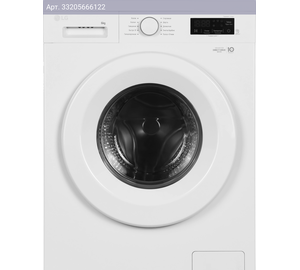 Стиральная машина средняя LG F2Y1NS3W, с фронтальной загрузкой, 6кг, 1200об/мин, русский интерфейс