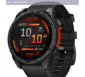 Смарт-часы GARMIN Fenix 8 серый (010-02904-00)