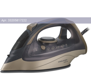 Утюг Coolfort CF-3410 сиреневый/золотистый