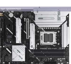 Материнская плата Asus PRIME X870-P WIFI, Socket AM5, AMD X870, ATX