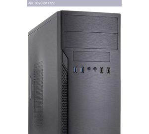 Компьютер IRU Office 310H6S, Intel Core i3 12100, DDR4 8ГБ, SSD 512ГБ, Intel UHD Graphics 730, FreeDOS, черный (2063117)