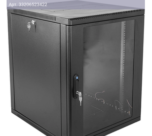 Шкаф коммутационный ЦМО ШРН-15.650-9005 15U черный