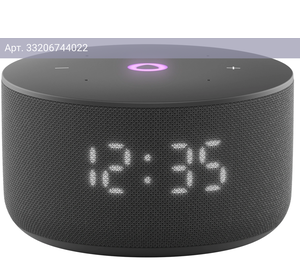 Умная колонка Yandex Станция Мини 3, 12Вт, черный (yndx-00027blk)