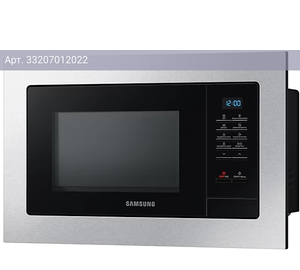 Встраиваемая микроволновая печь Samsung MS23A7013AT/BW черный