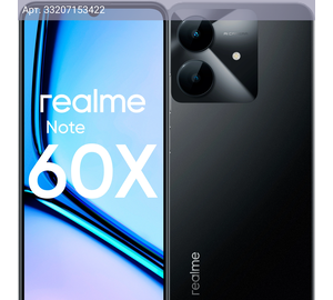Смартфон Realme Note 60х RMX3938 4ГБ/128ГБ, черный (6941764448995)