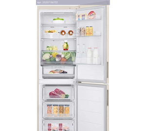 Холодильник двухкамерный LG GC-B459AEMW бежевый