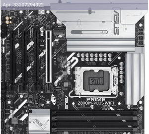 Материнская плата Asus PRIME Z890M-PLUS WIFI, Soc-1851, Intel Z890, mATX