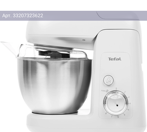 Кухонная машина Tefal Bake Partner QB520B38 серый/серебристый (7211419209)
