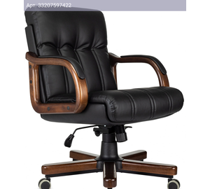 Кресло руководителя Бюрократ T-9932W-LOW-Eco, обивка: экокожа, цвет: черный (T-9932W-LOW/ECO-B)