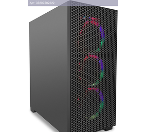 Компьютер IRU Game 710Z7GP, Intel Core i7 12700F, DDR5 64ГБ, SSD 1024ГБ, NVIDIA GeForce RTX 4080 Super 16384МБ, FreeDOS, черный (2075026)
