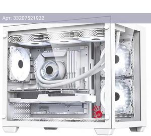 Компьютерный корпус mATX Bloody BD-CC108 белый (bd-cc108-wh)