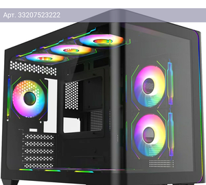 Компьютерный корпус mATX Bloody BD-CC112 черный (bd-cc112-bk)