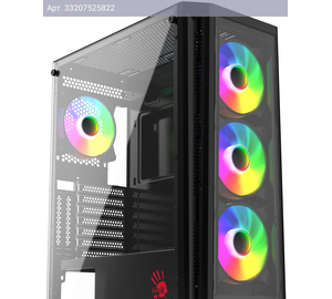 Компьютерный корпус ATX Bloody BD-CC120F черный (bd-cc120f-bk)
