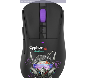 Мышь A4Tech Bloody R73 Ultra Duo, черный/рисунок (r73 ultra duo cypher ghost)
