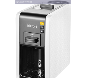 Кофеварка рожковая Kitfort КТ-7467 белый/черный