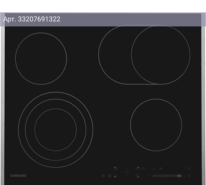 Варочная поверхность Samsung NZ64T3536DK/WT черный