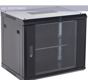 Шкаф коммутационный Rexant 04-0964-112 9U черный