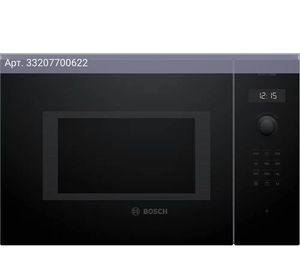 Встраиваемая микроволновая печь Bosch BEL454MB1F черный