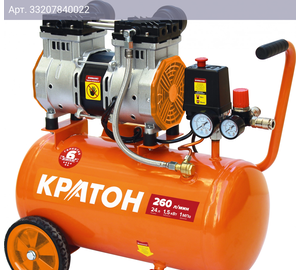 Компрессор поршневой Кратон AC-260-24-OFHS (3 01 01 055)