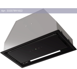 Встраиваемая вытяжка Lex Hyper 900 GS Inverter BL черный (chat000154)
