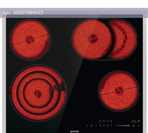 Варочная поверхность Gorenje ECS646BXE черный