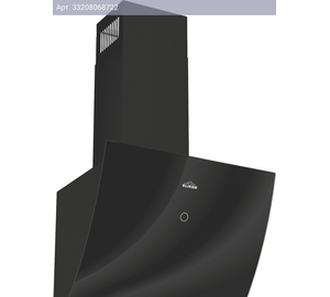 Каминная вытяжка Elikor Wave BK 50 черный (243077)