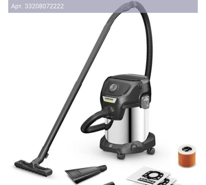 Строительный пылесос Karcher KWD 3 S V-17/4/20 Anniversary Edition черный (1.628-449.0)