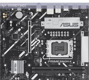 Материнская плата Asus PRIME B860M-K, Soc-1851, Intel B860, mATX