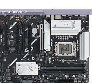 Материнская плата Asus PRIME B860-PLUS WIFI, Soc-1851, Intel B860, ATX