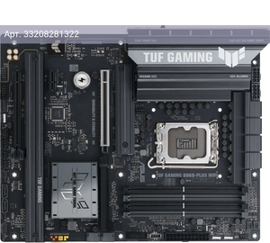 Материнская плата Asus TUF GAMING B860-PLUS WIFI, Soc-1851, Intel B860, ATX