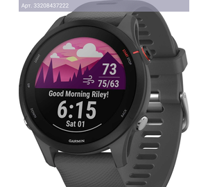 Смарт-часы GARMIN Forerunner 255 черный (010-02641-10)