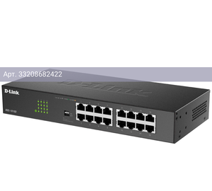 Коммутатор неуправляемый D-Link DGS-1016D DGS-1016D/J1A