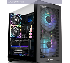 Компьютерный корпус ATX Thermaltake View 390 Air черный (ca-11f-00m1wn-00)