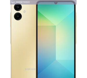 Смартфон Samsung Galaxy A06 SM-A065F 4ГБ/64ГБ, золотистый, АРМЕНИЯ (AU) без RuStore (sm-a065fzddcau)