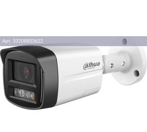 Камера видеонаблюдения Dahua DH-IPC-HFW2449TLP-S-PV-0280B, фокусное расстояние фиксированное 2.8мм-2.8мм белый