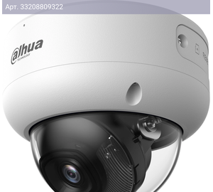 Камера видеонаблюдения Dahua DH-IPC-HDBW3249EP-AS-IL-0280B, фокусное расстояние фиксированное 2.8мм-2.8мм белый