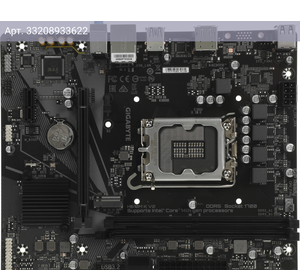 Материнская плата Gigabyte H610M K V2, Soc-1700, Intel H610, mATX
