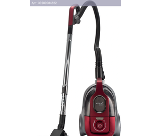 Пылесос Vitek VT-CV3113 красный/серый