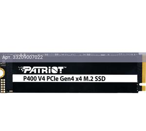 Твердотельный накопитель Patriot 2000ГБ, M.2 2280, PCIe 4.0 x4, M.2 P400 V4 (P400VP2TBM28H)