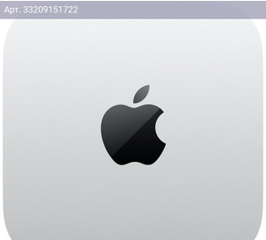 Компьютер Apple Mac mini A3238, Apple M4 10 core 16ГБ, SSD 512ГБ, Apple, macOS, серебристый (mu9e3ch/a)