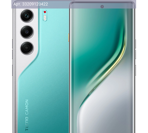 Смартфон Tecno CAMON 40 Pro 5G 8ГБ/256ГБ, зеленый (cm7 256+8 emerald lake green)