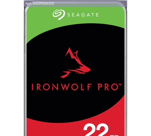 Жесткий диск Seagate Ironwolf Pro ST22000NT001 22TB, SATA III, 3.5
