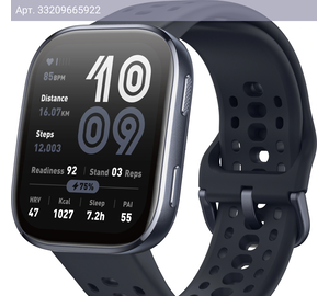 Смарт-часы AMAZFIT Bip 6 A2435 черный (6970100377866)