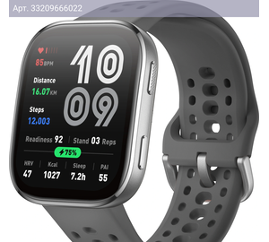 Смарт-часы AMAZFIT Bip 6 A2435 угольно-серый (6970100378191)