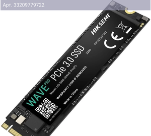 Твердотельный накопитель Hikvision 2048ГБ, M.2 2280, PCIe 3.0 x4, M.2 HS-SSD-WAVE PRO(P) 2048G
