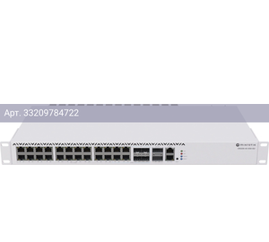 Коммутатор управляемый MikroTik CRS326-4C+20G+2Q+RM