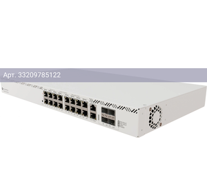 Коммутатор управляемый MikroTik CRS320-8P-8B-4S+RM