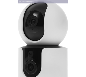 Камера видеонаблюдения Xiaomi C300 Dual EU, фокусное расстояние фиксированное 2.8мм-6мм белый (bhr9166eu)