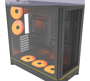 Компьютерный корпус ATX Montech HS01 Pro черный (hs01 pro black)